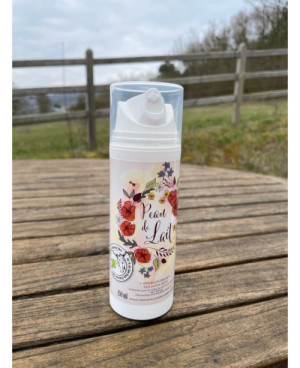 Lait Corps Peau de Lait – Sans Parfum – 30 % Lait d’Ânesse Bio | Peaux Sensibles