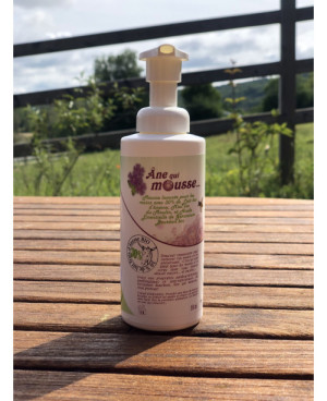 30% de lait d'ânesse bio - Mousse Lavante Mains - Âne Qui Mousse