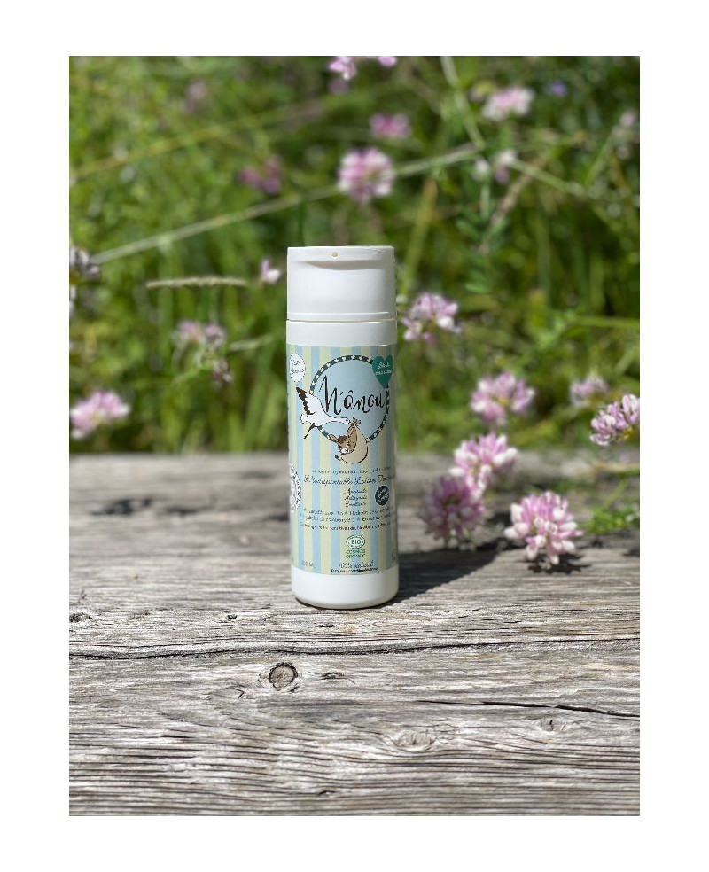 Lotion Bébé sans Rinçage N’ânou – 30 % Lait d’Ânesse Bio | La Savonnière du Moulin Lotion Bébé sans Rinçage N’ânou – 30 % Lait d’Ânesse Bio | La Savonnière du Moulin