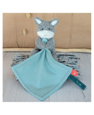Doudou Âne Bio – Coton 100 % Bio Certifié GOTS | Fabrication Française