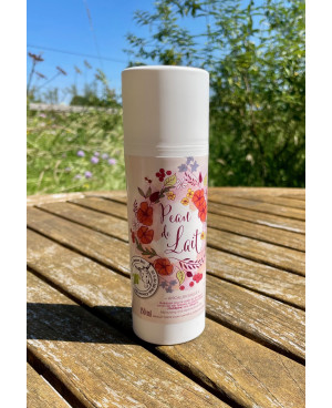 Lait Corps Peau de Lait Fleur de Coton – 30 % Lait d’Ânesse Bio | Hydratant Naturel