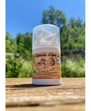 Crème Visage Homme Bio – 50% de Lait d’Ânesse | Caresse d’Âne – La Savonnière du Moulin