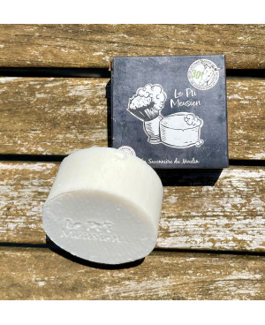 Savon à Raser Nature au Lait d’Ânesse Bio – Peaux Sensibles | La Savonnière du Moulin
