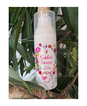 Crème Visage Nature 50% Lait d'Ânesse - Hydratation Intense, Anti-Âge