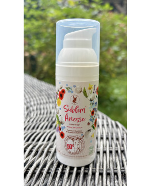 Crème Visage Bio 50% Lait d'Ânesse - Hydratation Intense et Anti-Âge