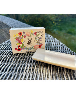 Savon Fleur de Coton – 50 % Lait d’Ânesse Bio | La Savonnière du Moulin