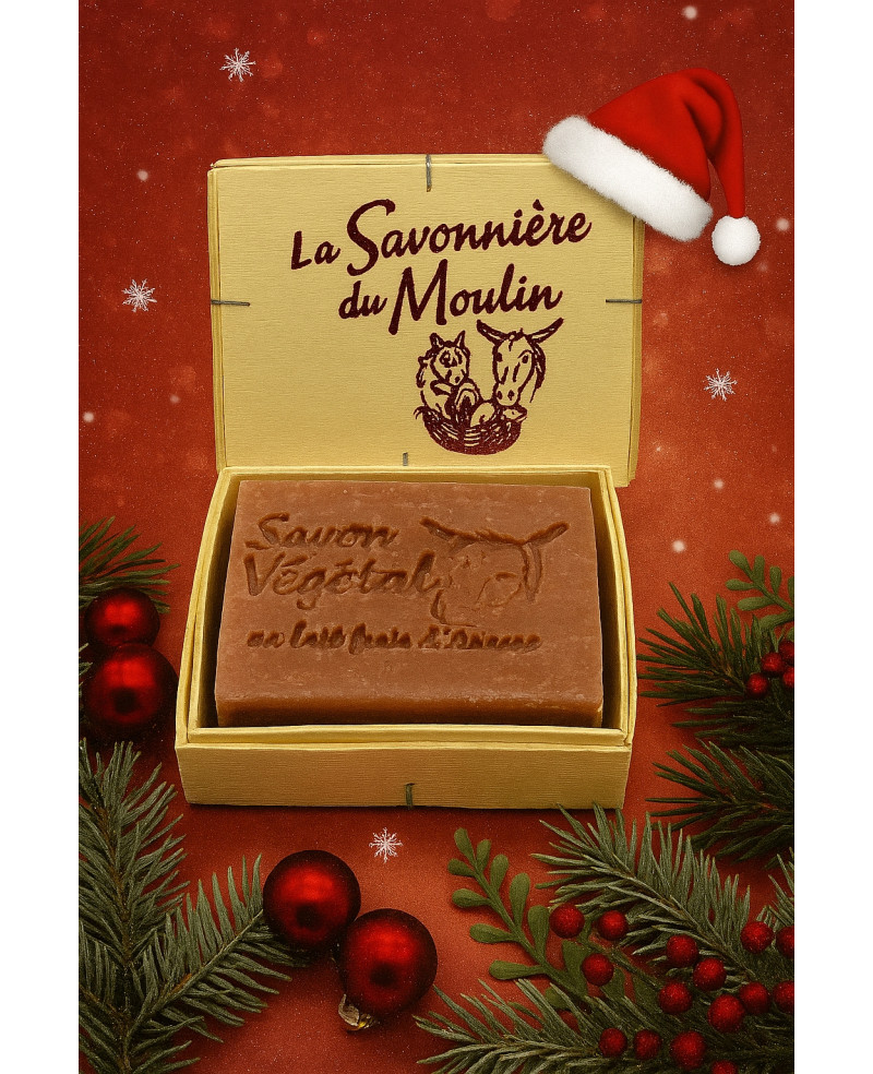 savon de noël bonbons de noël au lait d’ânesse bio