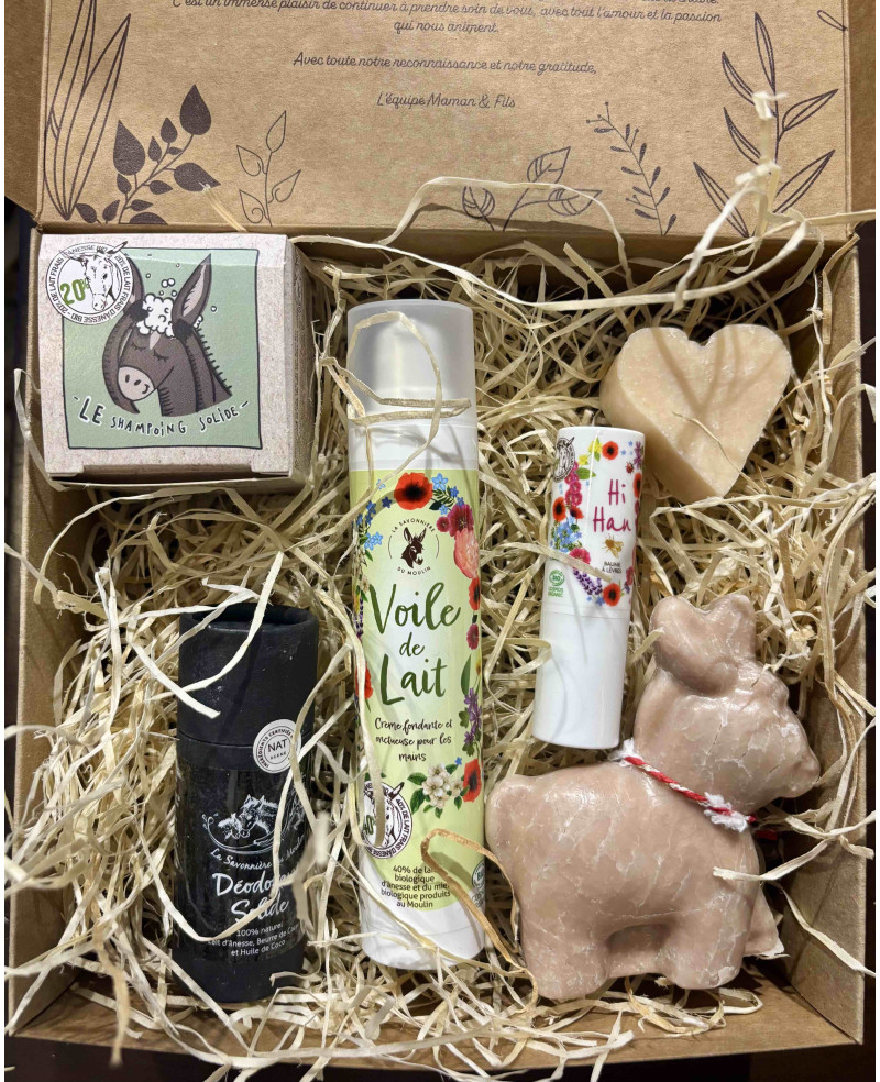 coffret multi produits lait d anesse bio