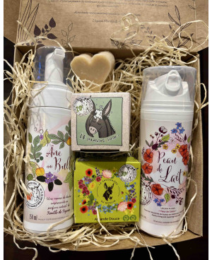 coffret corps complet au lait d anesse