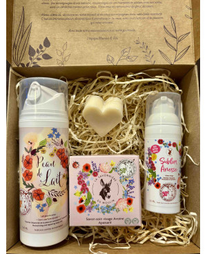 coffret noel nature peau sensible lait d anesse